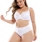 Lace Plus Size Bra Set